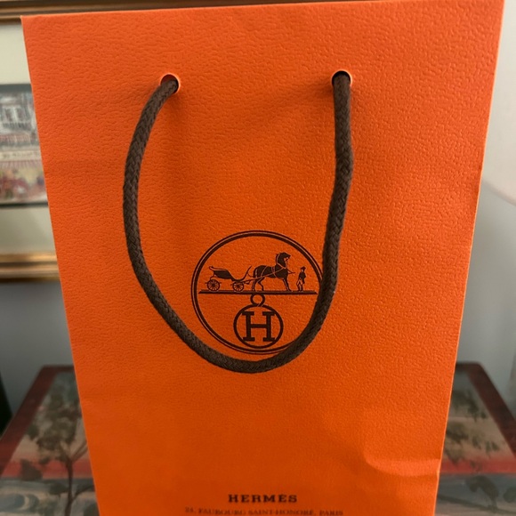 Hermes Paper Shopping Bag Authentic - Picture 1 of 2